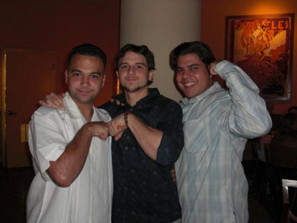 Gio's birthday... (with his brother and Best Friend)